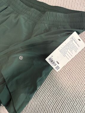 lululemon athletica Forest Green Pace Breaker 5” Men's Athletic Shorts